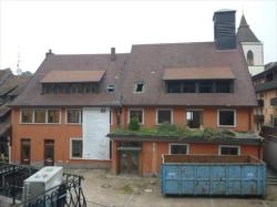 Das ehemalige Stadtbauamt, das inzwischen abgerissen werden musste
