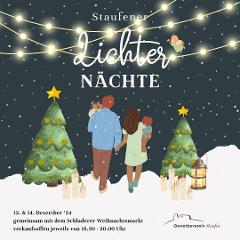 hier sehen SIe ein Bild der Staufener Lichternacht