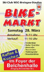 Plakat zum Bike Markt